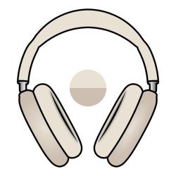Auriculares Bluetooth Apple Airpods Max 2 USB-C/ Blanco estrella