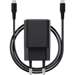 Cargador de pared gan trust maxo 65w ultrareducido/ 1xusb tipo-c/ incluye cable usb tipo-c/ 65w
