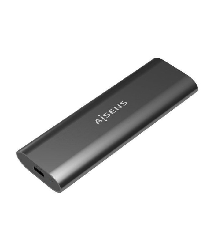 Caja externa para disco ssd m.2 sata/nvme aisens asm2-015gr/ usb 3.1/ sin tornillos