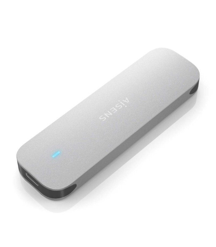 Caja externa para disco ssd m.2 nvme aisens asm2-025sl/ usb 3.2/ sin tornillos