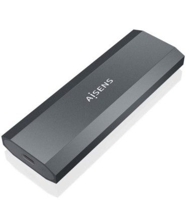 Caja externa para disco ssd m.2 nvme aisens asm2-029gr/ usb 3.2/ sin tornillos