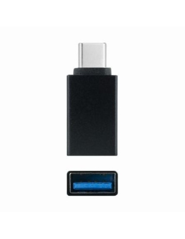 Adaptador usb 3.1 nanocable 10.02.0010/ usb hembra - usb tipo-c macho