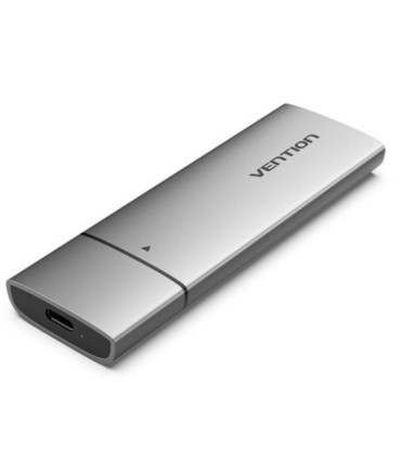 Caja externa para disco ssd m.2 nvme vention usb tipo-c  kpgh0/ usb 3.1/ sin tornillos