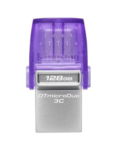 Pendrive 128gb kingston datatraveler microduo 3c usb 3.2