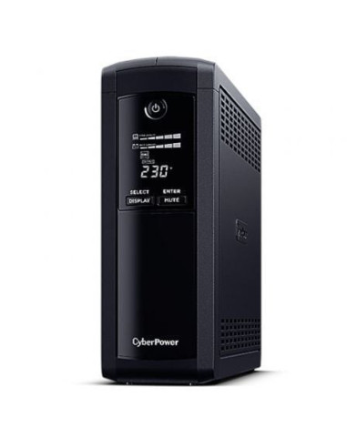 Sai línea interactiva cyberpower vp1600elcd/ 1600va-960w/ 5 salidas/ formato torre