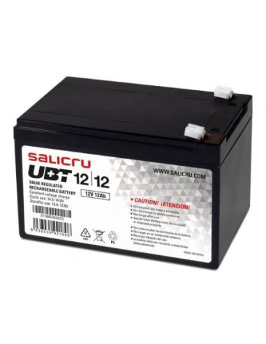 Batería salicru ubt 12/12 compatible con sai salicru según especificaciones