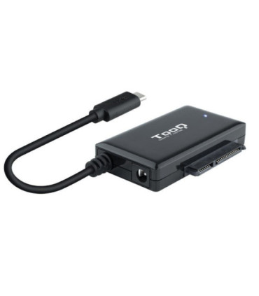 Adaptador para discos duros 2.5'/3.5' tooq tqhda-02c/ usb tipo-c macho - sata