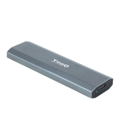 Caja externa para disco ssd m.2 nvme tooq tqe-2223g/ usb 3.2/ sin tornillos