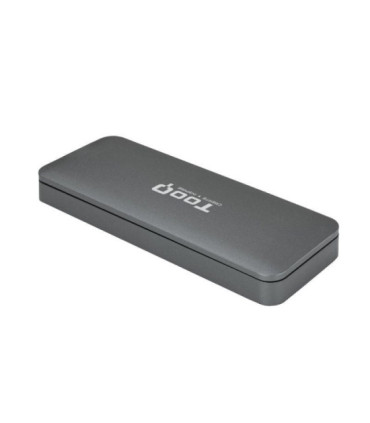 Caja externa para disco ssd m.2 sata tooq tqe-2281g/ usb 3.0/ sin tornillos