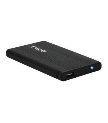 Caja externa para disco duro de 2.5' tooq tqe-2510b/ usb 2.0