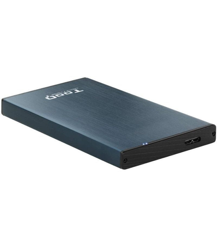 Caja externa para disco duro de 2.5' tooq tqe-2527pb/ usb 3.1