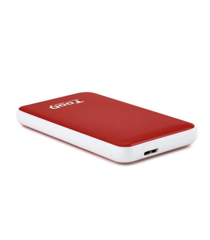 Caja externa para disco duro de 2.5' tooq tqe-2528r/ usb 3.1/ sin tornillos