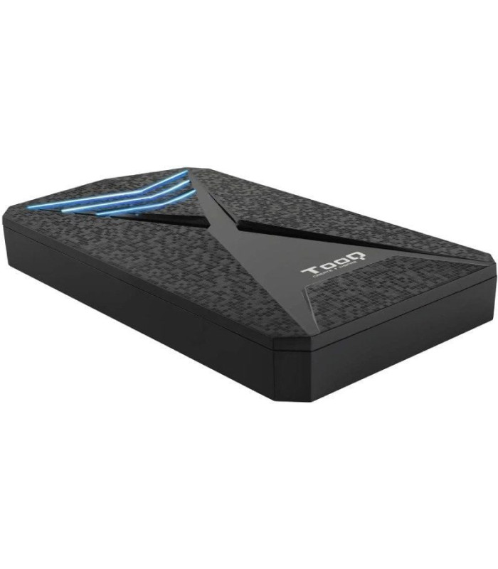Caja externa gaming para disco duro de 2.5' tooq tqe-2550bl/ usb 3.1/ sin tornillos