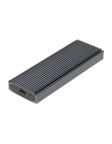 Caja externa para disco ssd m.2 nvme aisens asm2-023gr/ usb 3.2/ sin tornillos