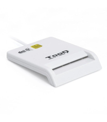 Lector de dni tooq tqr-210w/ usb 2.0/ blanco