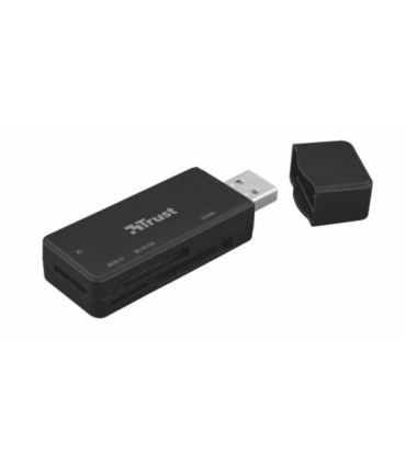 Lector de tarjetas externo trust nanga 21935/ usb 3.1