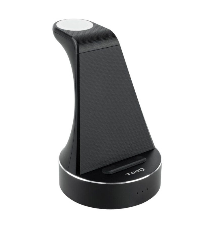 Base de carga inalámbrica para apple watch, iphone y smartphone tooq tqcd02w