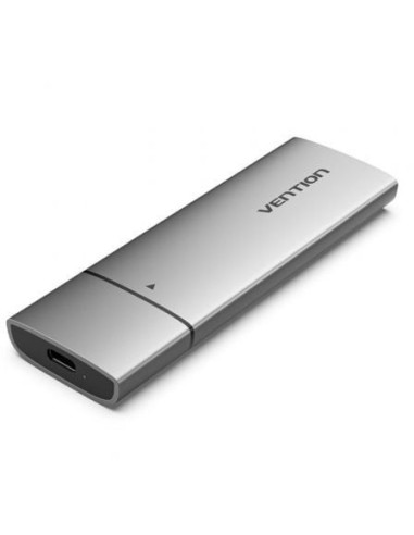 Caja externa para disco ssd m.2 nvme vention usb tipo-c  kpgh0/ usb 3.1 gen2/ sin tornillos