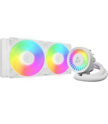 Sistema de refrigeración líquida arctic liquid freezer iii pro 280 a-rgb/ blanco