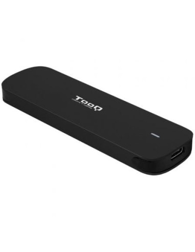 Caja externa para disco ssd m.2 nvme tooq tqe-2201b/ usb 3.1 gen2/ sin tornillos