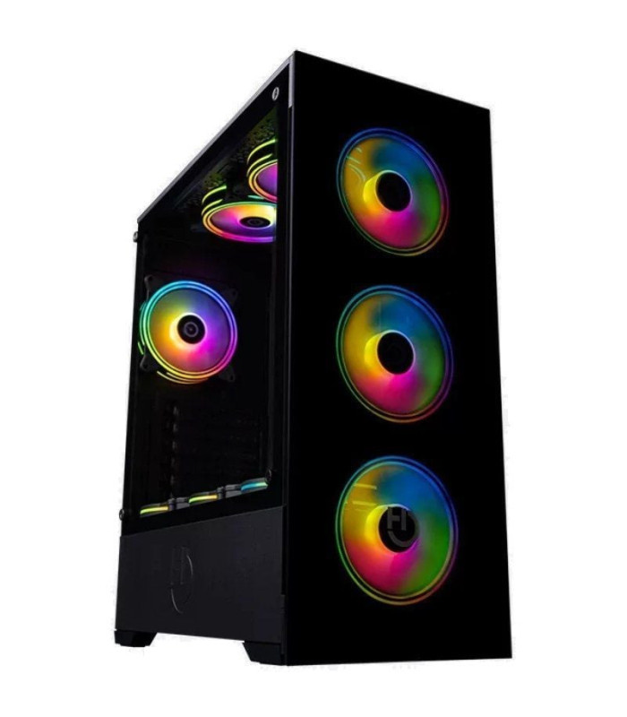 Caja gaming semitorre hiditec z20 aura