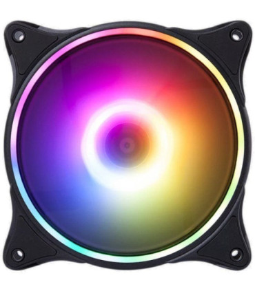Ventilador hiditec n18 argb/ 12cm/ negro