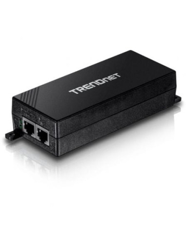 Inyector poe trendnet tpe-115gi/ 802.3af/at/ 2 rj45 hembra