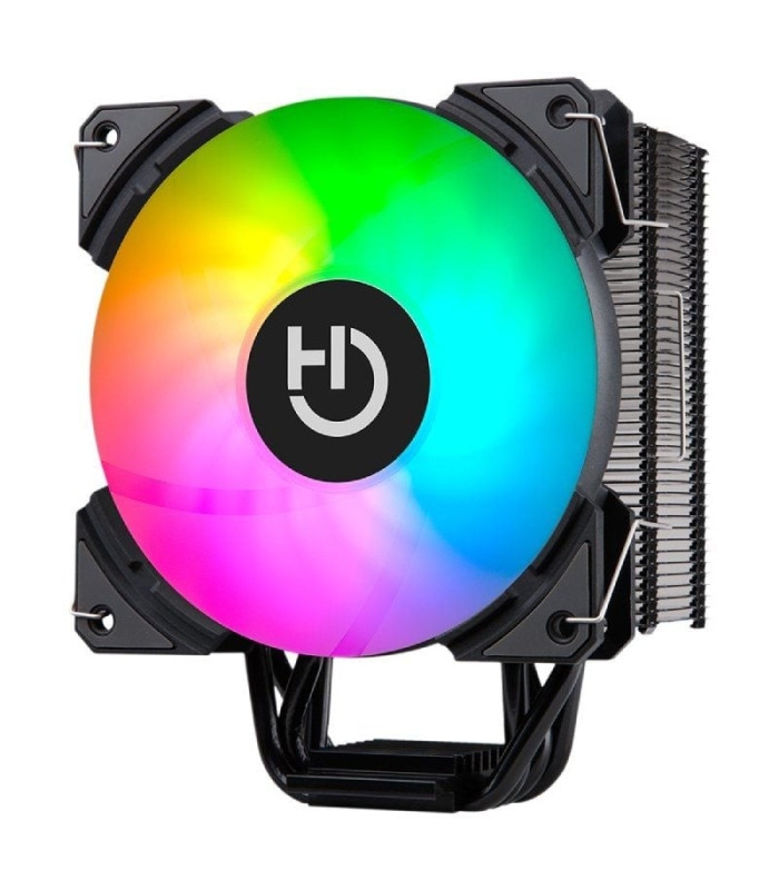 Ventilador con disipador hiditec c12 pwm argb/ 12cm