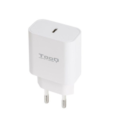 Cargador de pared tooq tqwc-pdusbc20w/ 1xusb tipo-c/ 20w