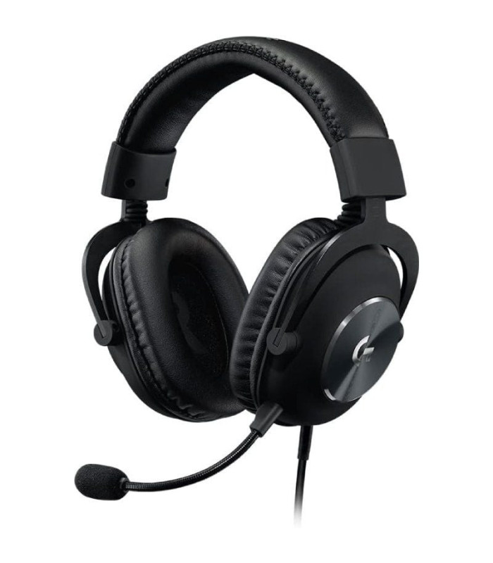 Auriculares gaming con micrófono logitech g pro x/ jack 3.5/ usb/ negros