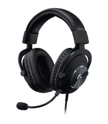 Auriculares gaming con micrófono logitech g pro x/ jack 3.5/ usb/ negros