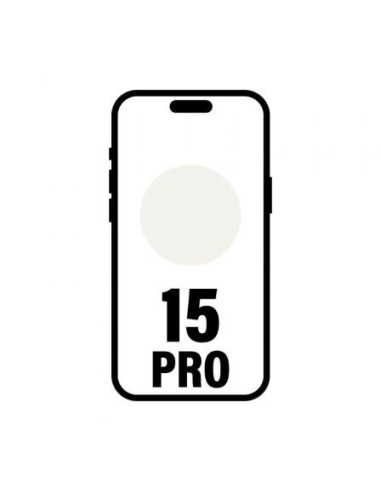 Smartphone apple iphone 15 pro 1tb/ 6.1'/ 5g/ titanio blanco