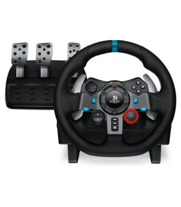 Volante con pedales logitech g29 driving force