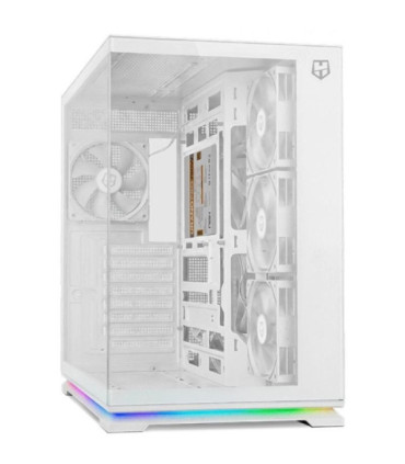 Caja gaming semitorre nox hummer galaxy/ blanca