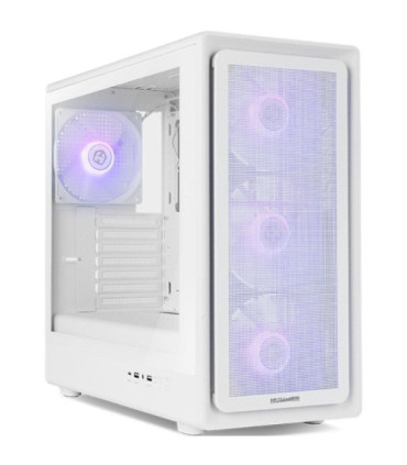 Caja gaming semitorre nox hummer aero/ blanca