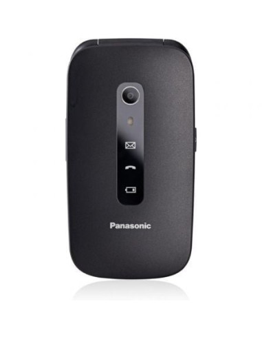 Teléfono móvil panasonic kx-tu550 para personas mayores/ negro