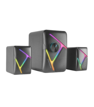 Altavoces mars gaming ms-h21/ 35w/ 2.1/ negros