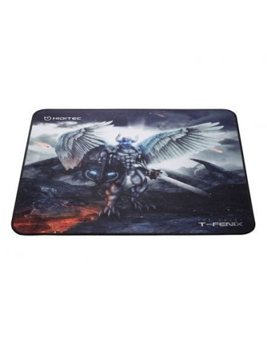 Alfombrilla gaming hiditec t-fenix/ 450 x 400 x 3 mm