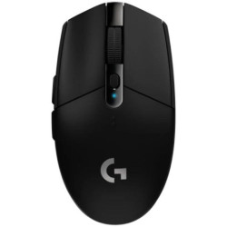 Ratón gaming inalámbrico logitech g305 lightspeed/ hasta 12000 dpi/ negro
