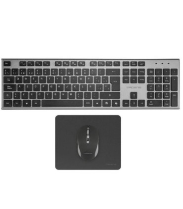 Pack gaming tacens zenith/ teclado inalámbrico + ratón inalámbrico + alfombrilla