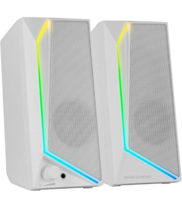Altavoces mars gaming ms72/ 15w/ 2.0/ blancos