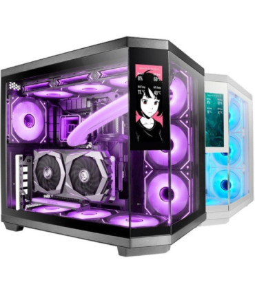 Caja gaming semitorre mars gaming mc-3tcorelcd