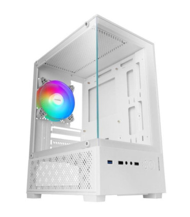 Caja gaming minitorre mars gaming mc-se2/ blanca