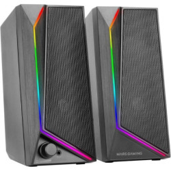 Altavoces mars gaming ms72/ 15w/ 2.0/ negros
