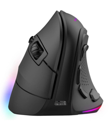 Ratón gaming vertical inalámbrico mars gaming mm-sk/ hasta 8400 dpi