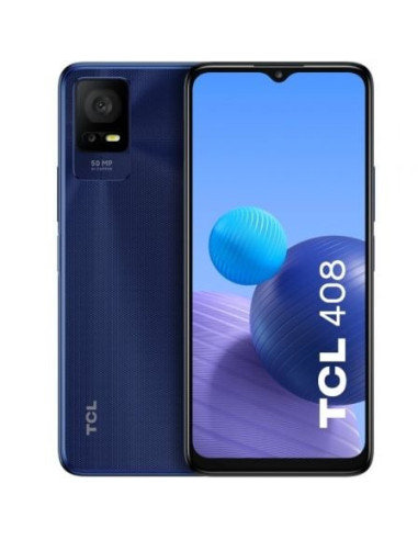 Smartphone tcl 408 4gb/ 64gb/ 6.6'/ azul medianoche