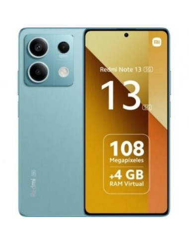 Smartphone xiaomi redmi note 13 6gb/ 128gb/ 6.67'/ 5g/ azul