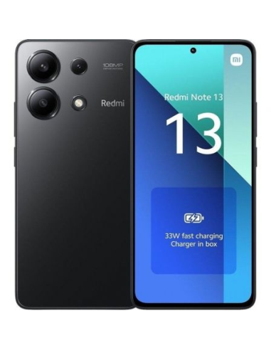 Smartphone xiaomi redmi note 13 8gb/ 256gb/ 6.67'/ negro