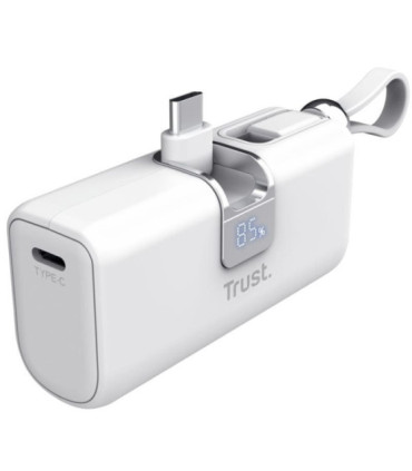 Powerbank 5000mah trust pacto 26105/ 18w/ blanca