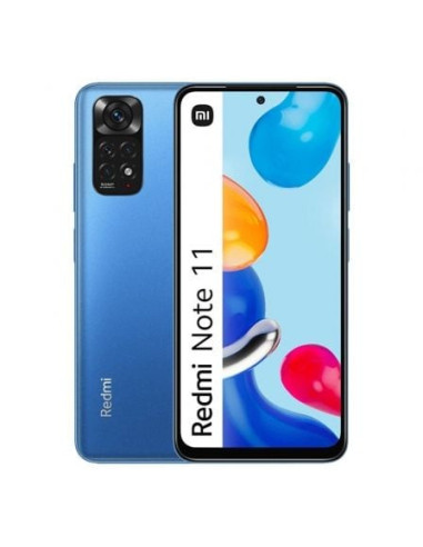 Smartphone xiaomi redmi note 11 nfc 4gb/ 128gb/ 6.43'/ azul ocaso